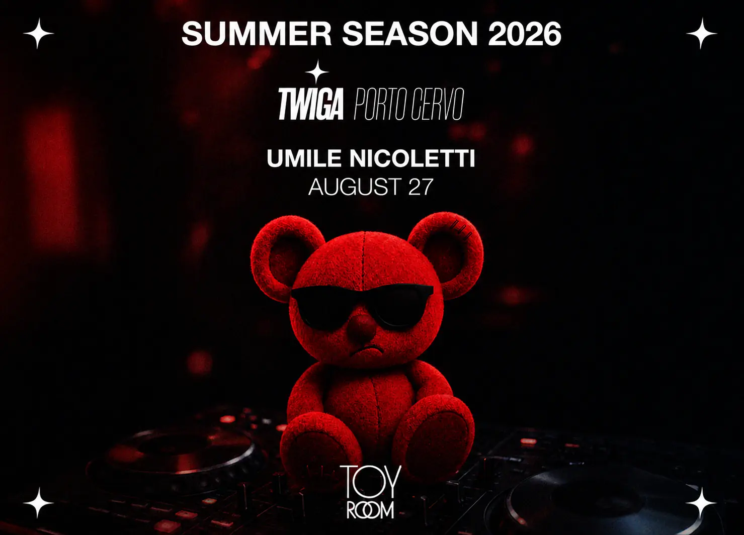 TOYROOM UMILE NICOLETTI at TWIGA Porto Cervo