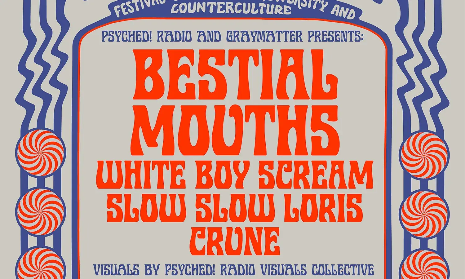 Bestial Mouths at Psyched! Studios