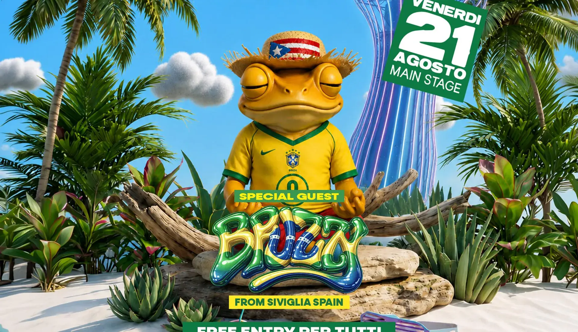 21 AGOSTO - SAFAERA FREE ENTRY PER TUTTI FINO L'1:00