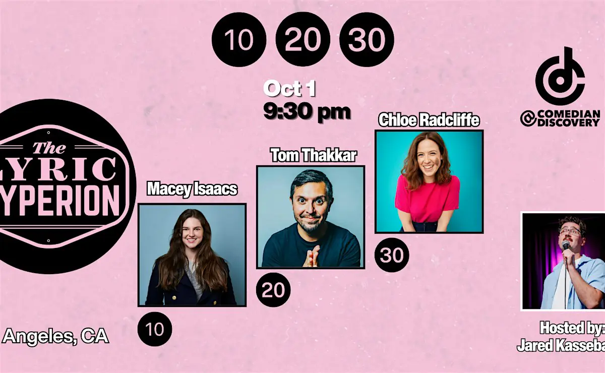 Comedian Discovery presents: 10, 20, 30