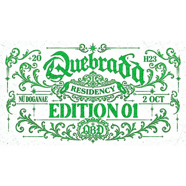 Opening Season Quebrada with DJ CALI Special Guest