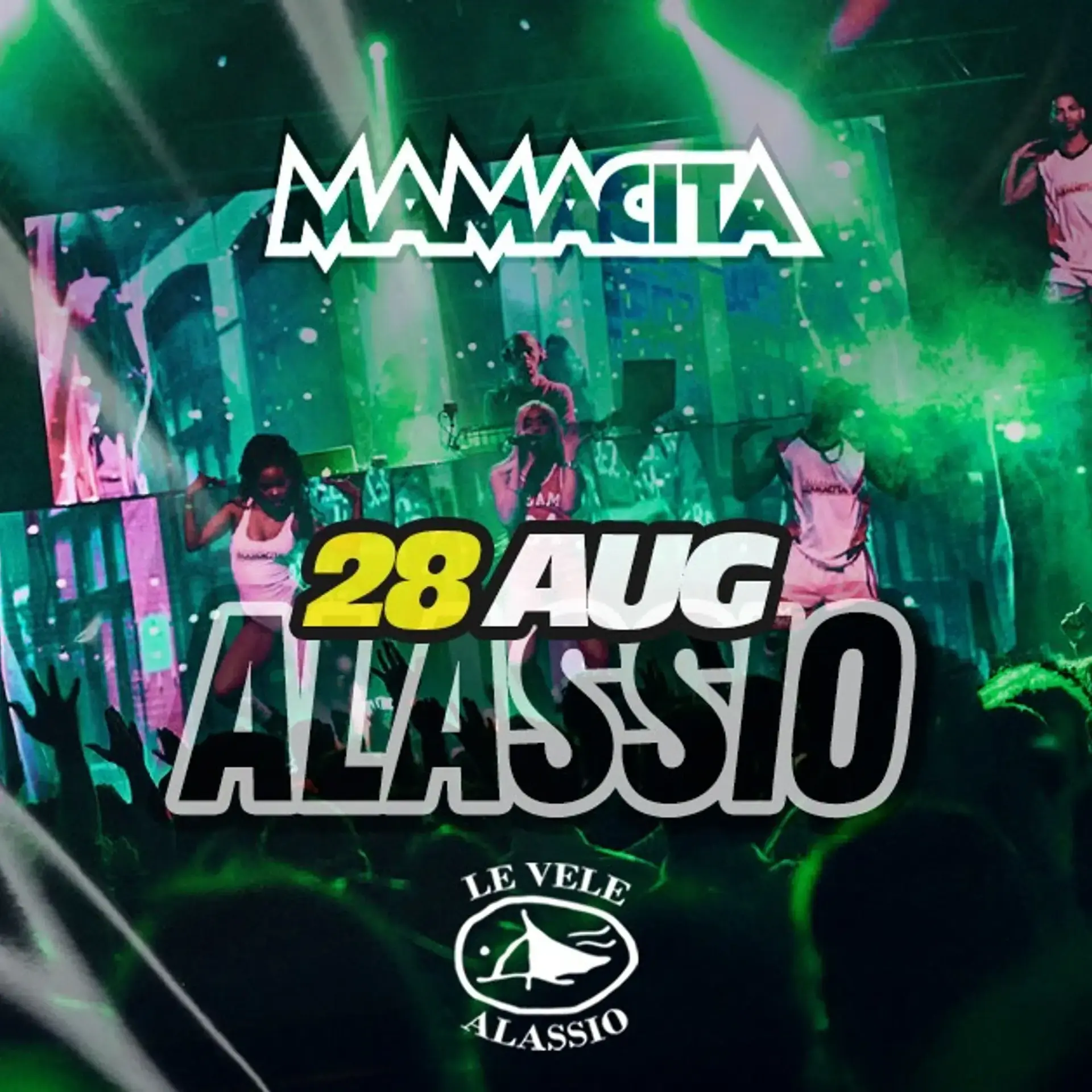 Le Vele Alassio presents Mamacita - Friday, 28th August 2026