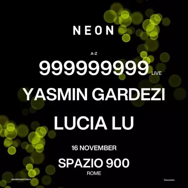 999999999 YASMIN GARDEZI LUCIA LU en Spazio Novecento