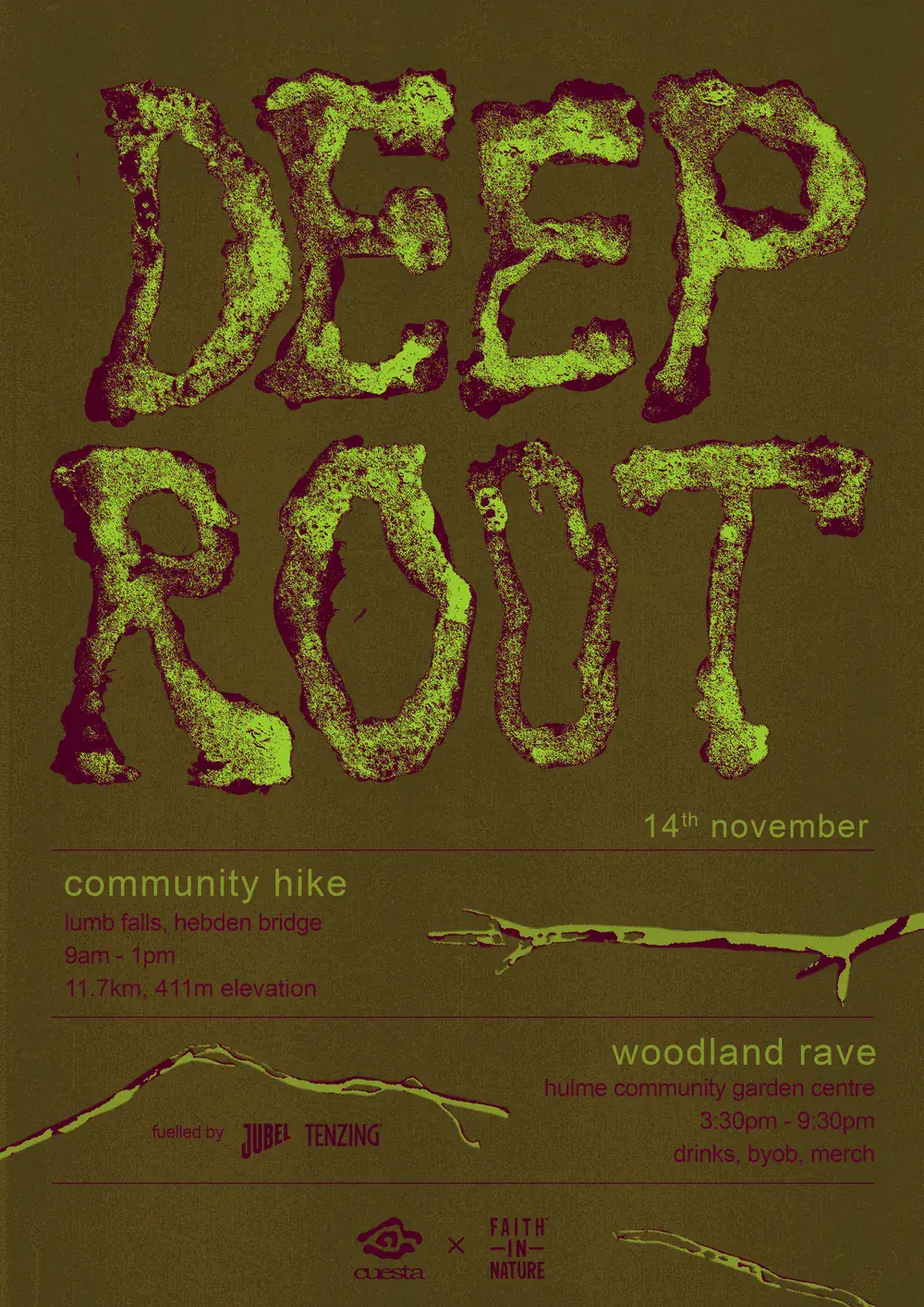 cuesta x Faith In Nature present: DEEP ROOTS