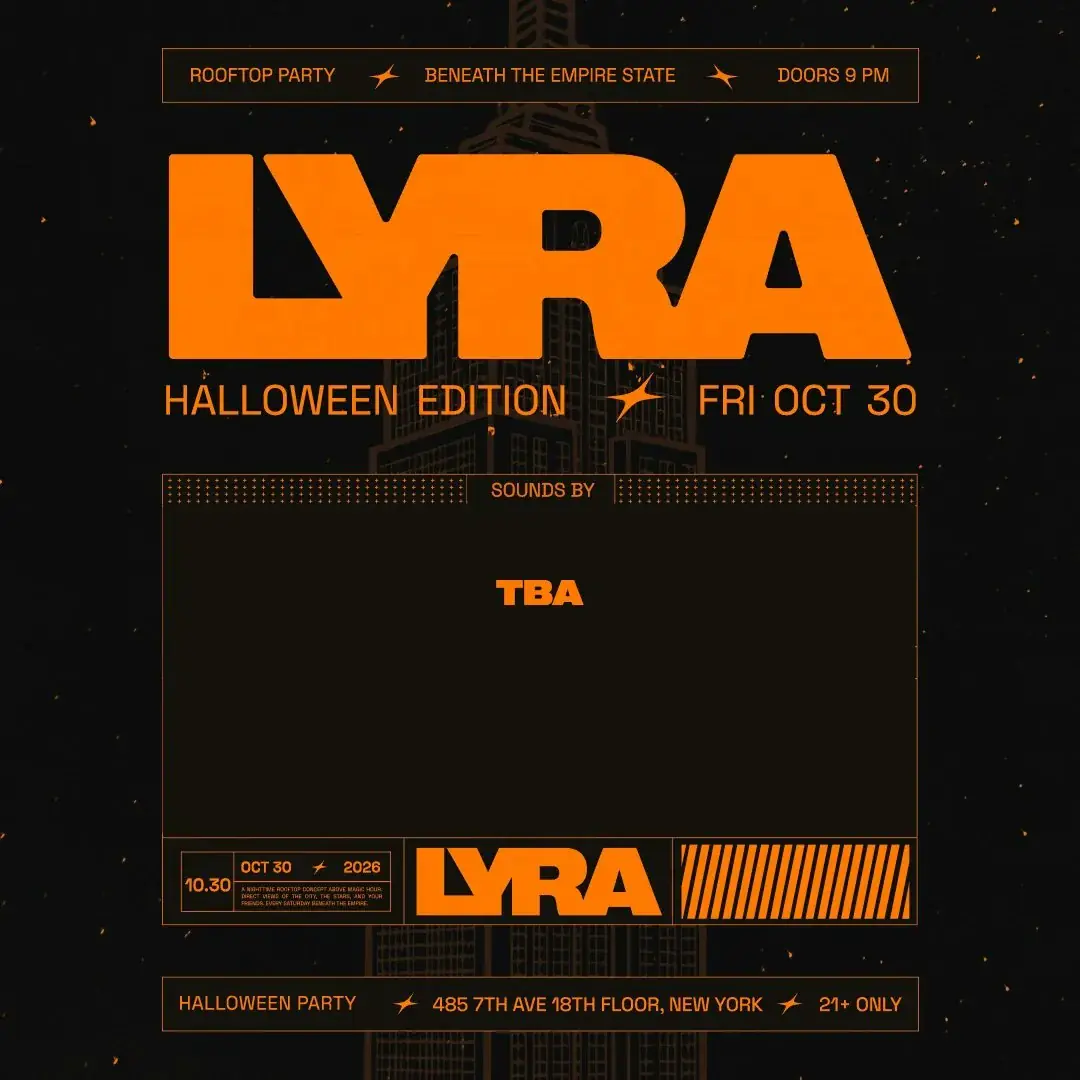 Lyra Halloween au Magic Hour Rooftop — Oct 30