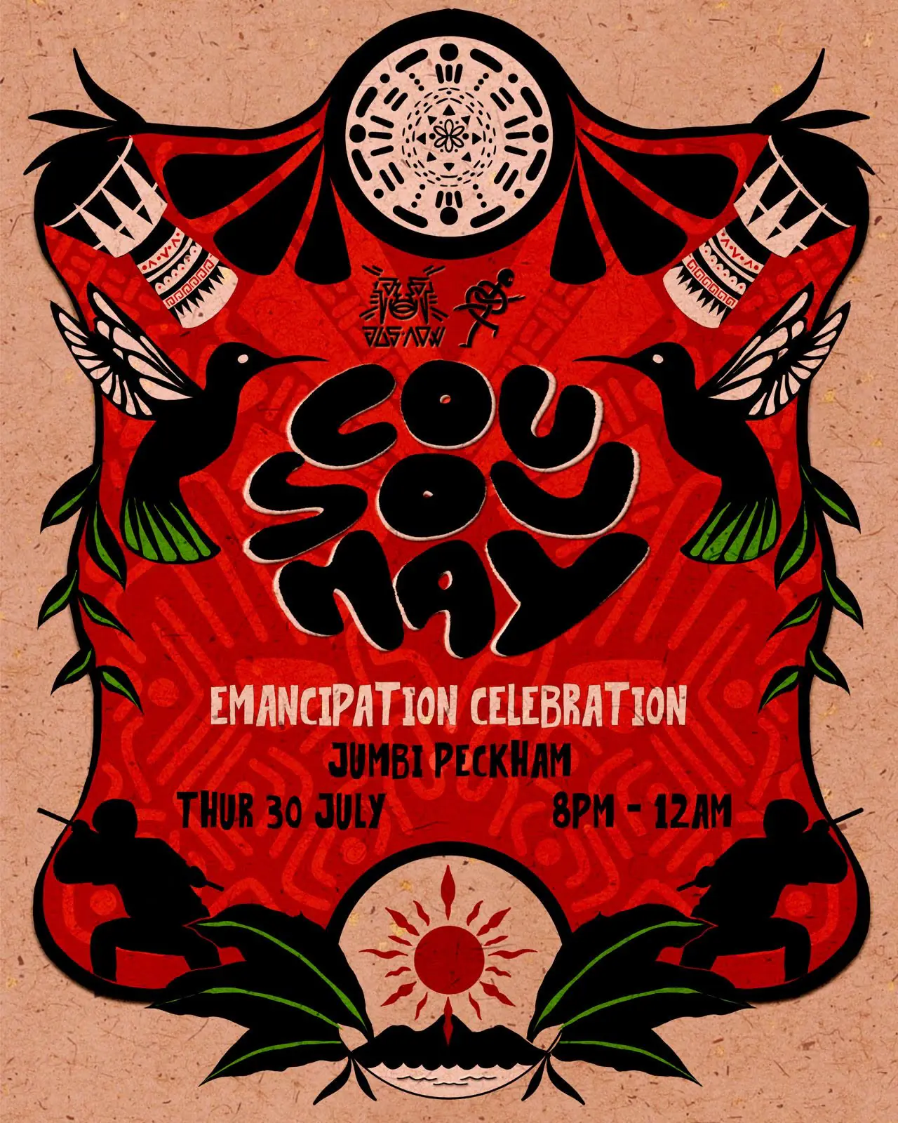 Jus Now presents - CouSouMay (A West Indian Celebration of Freedom)