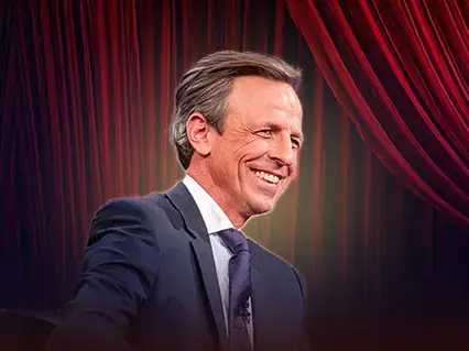Seth Meyers and John Oliver