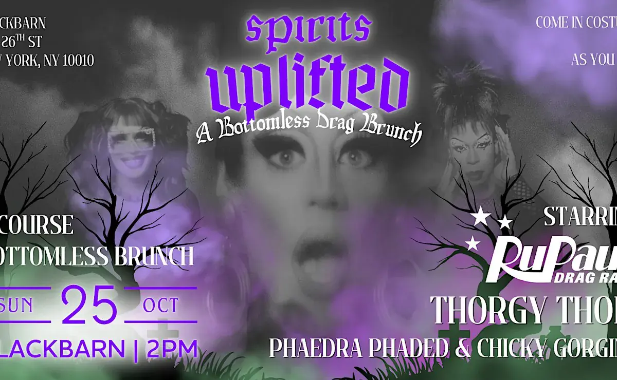 Spirits Uplifted: Halloween-Drag-Brunch mit Thorgy Thor