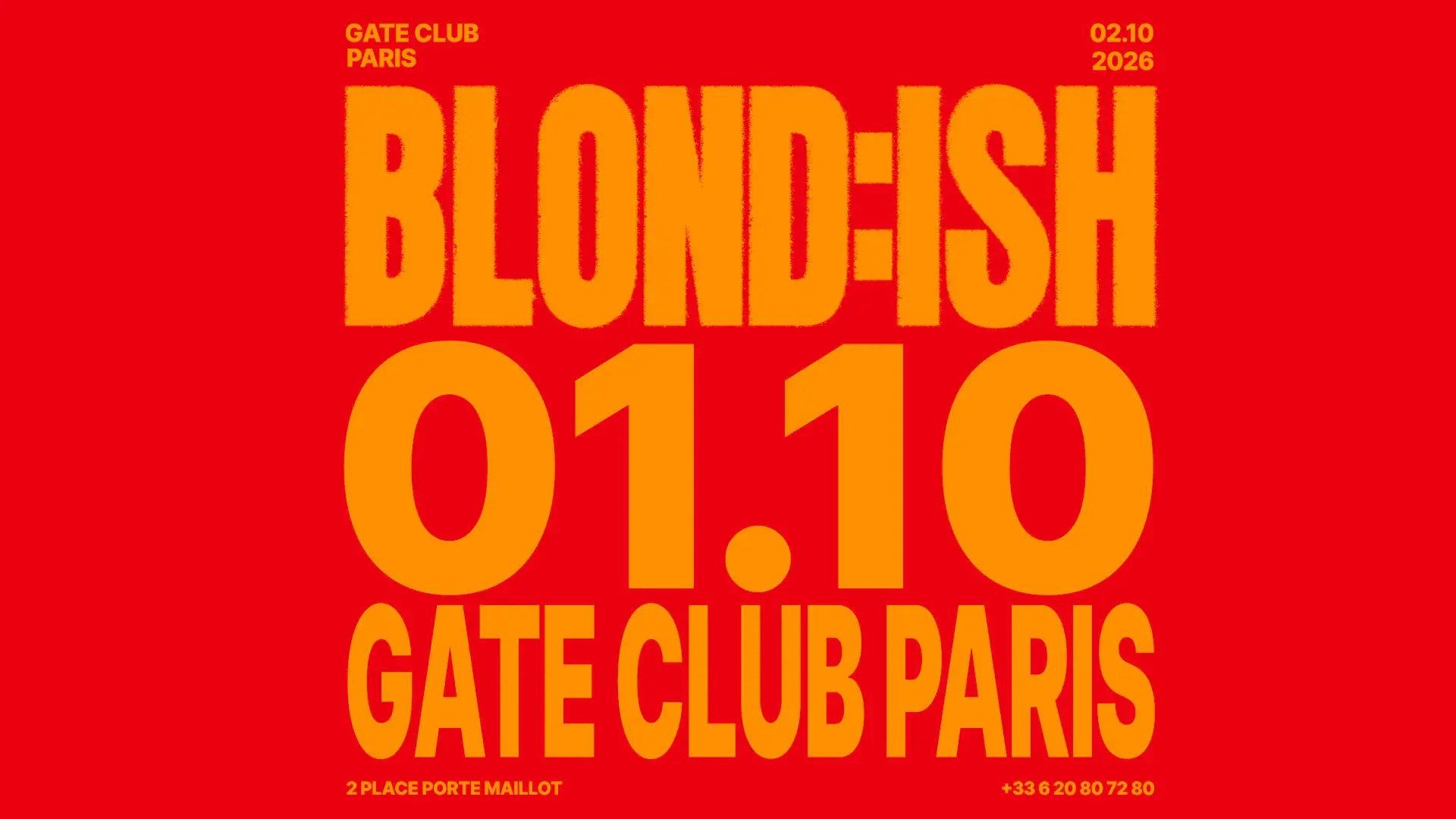 Blond:Ish At Gate Club Paris - Fashion Week Party