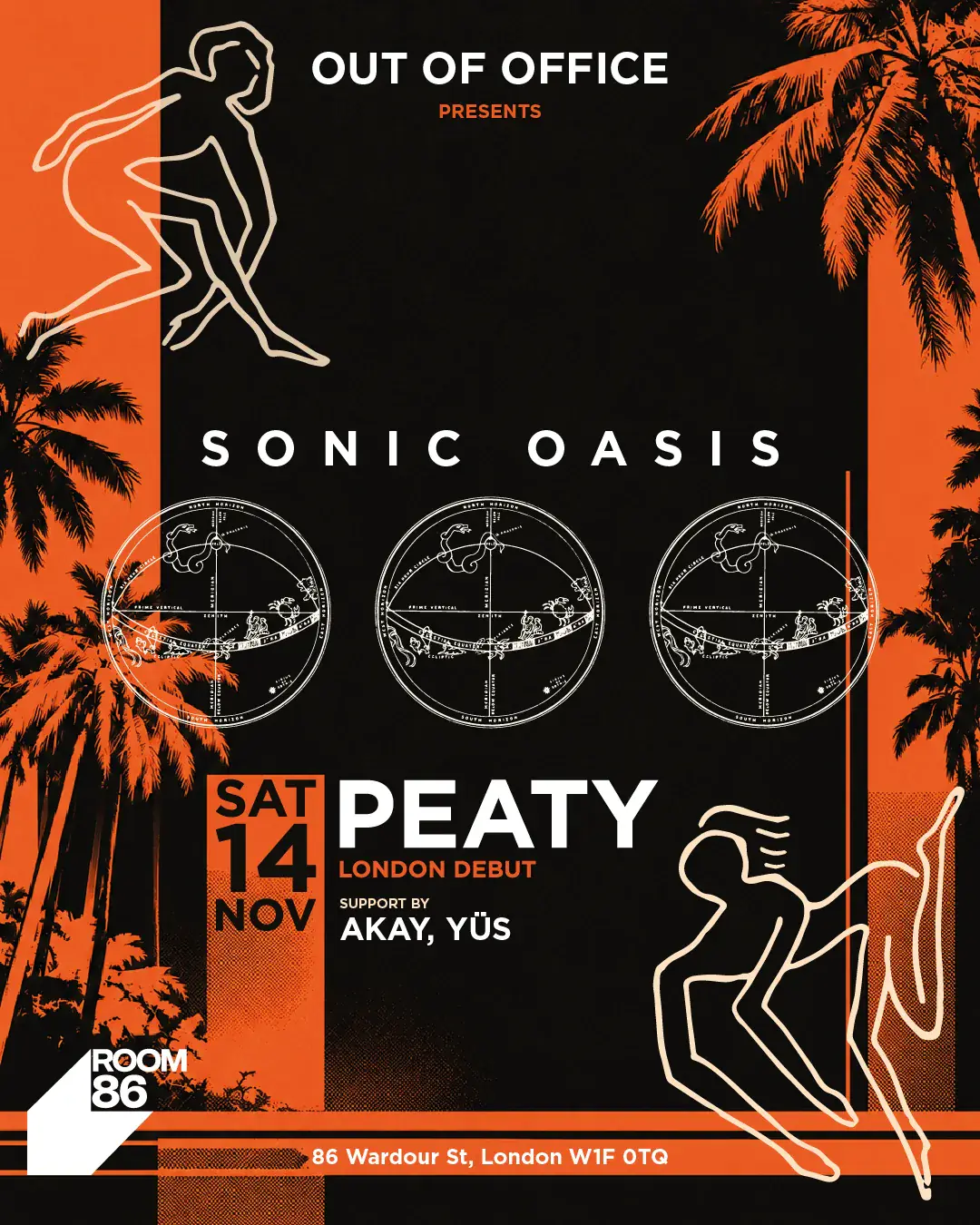 OOO presenta: Sonic Oasis con Peaty (debut en Londres)