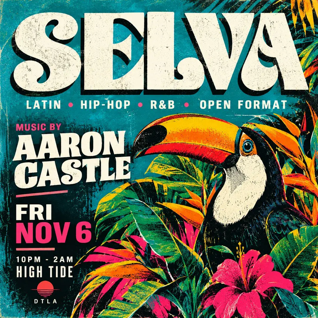 SELVA — Latin, Hip-Hop, R&B & Open Format