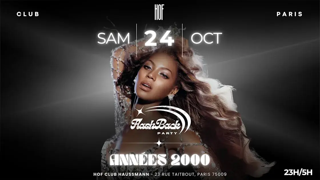 Flashback Party - Años 2000 y 2010 - París