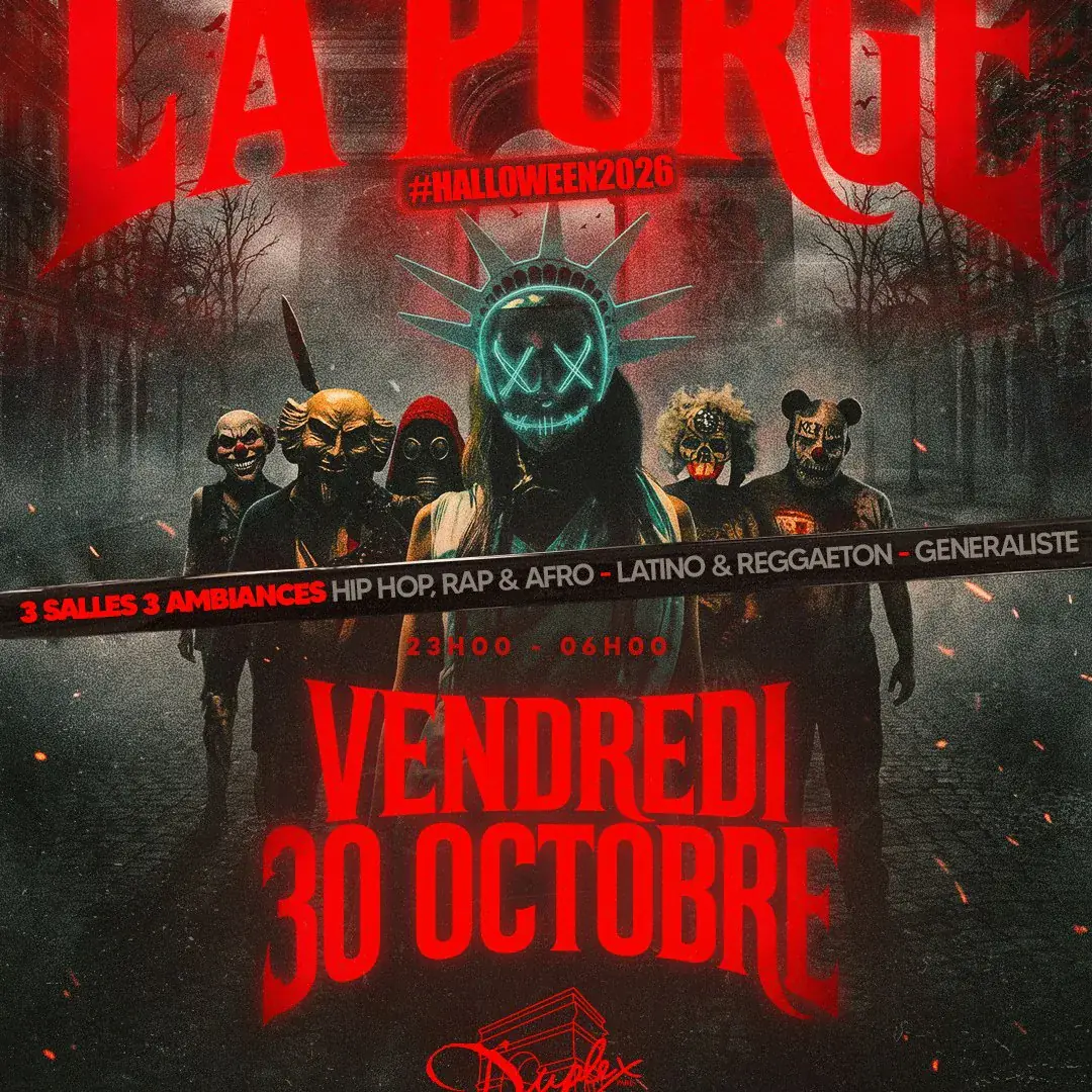 LA PURGE - FREITAG, 30. OKTOBER - HALLOWEEN 2026