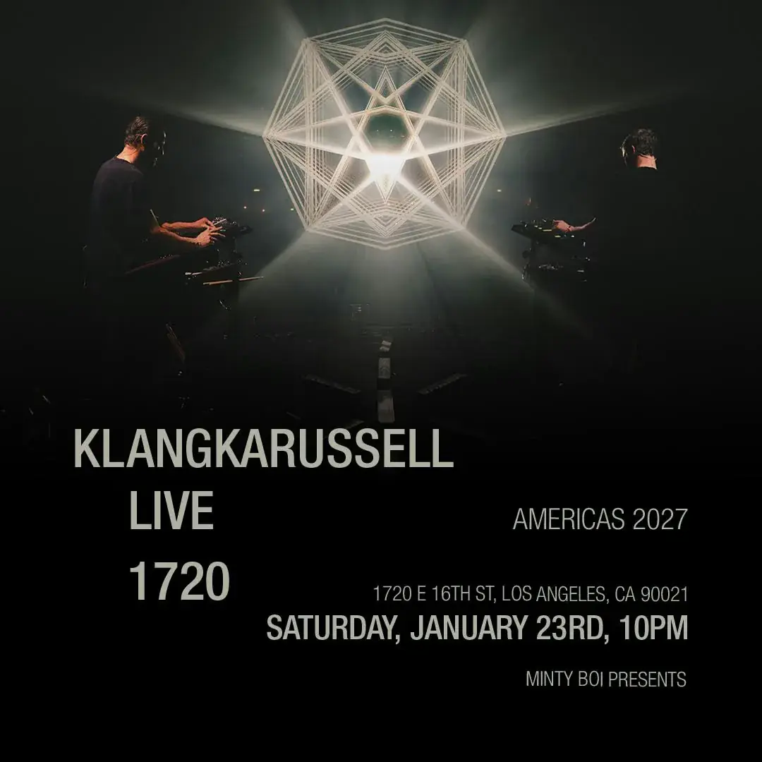 Minty Boi Presents: Klangkarussell: Americas 2027 Tour