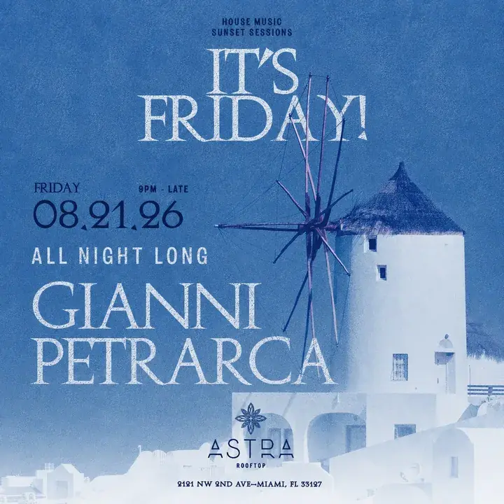 It's Friday @ Astra Rooftop