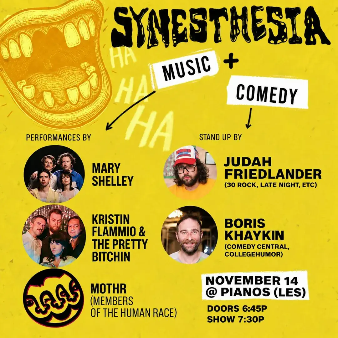 SYNESTHESIA Music + Comedy