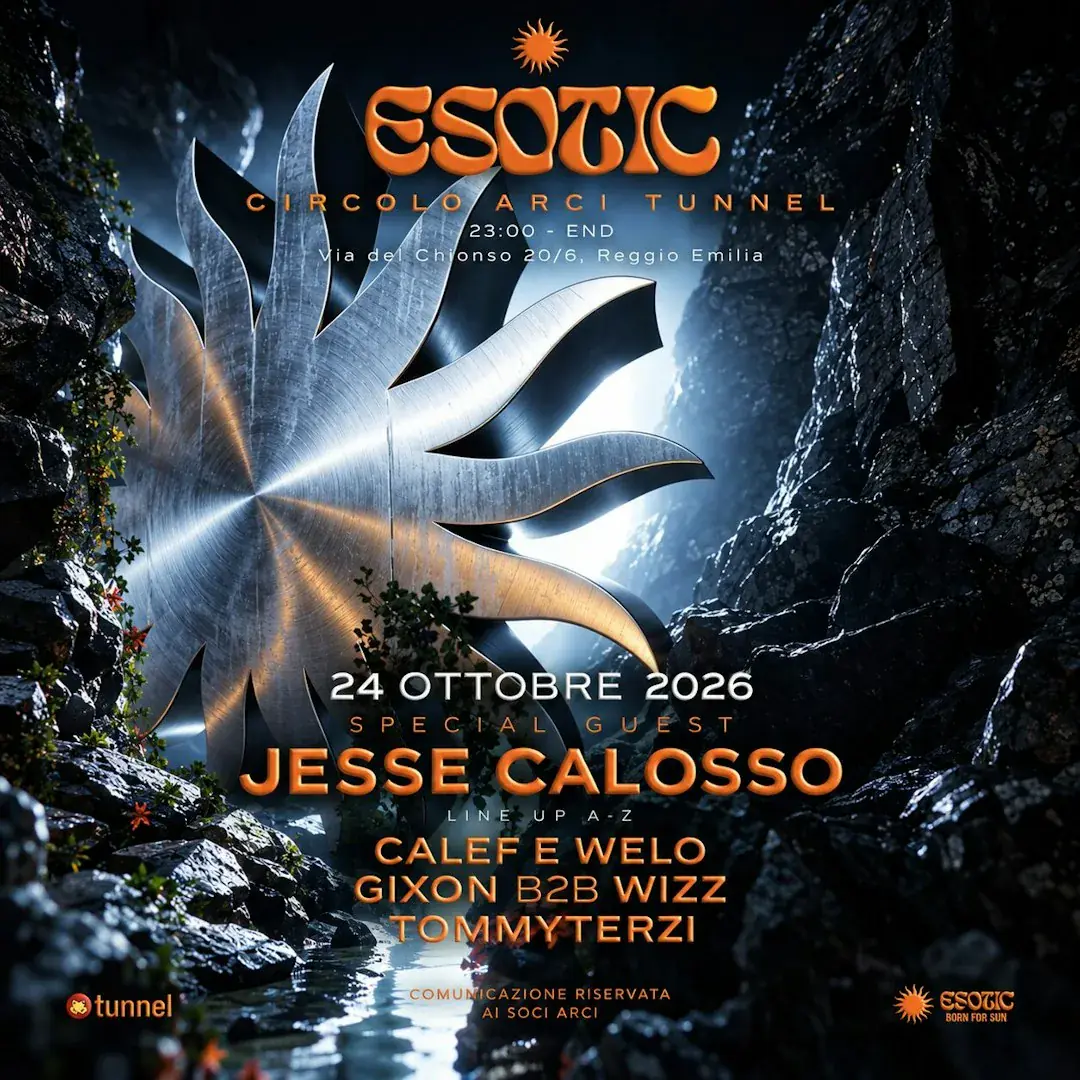 Esotic presenta a JESSE CALOSSO