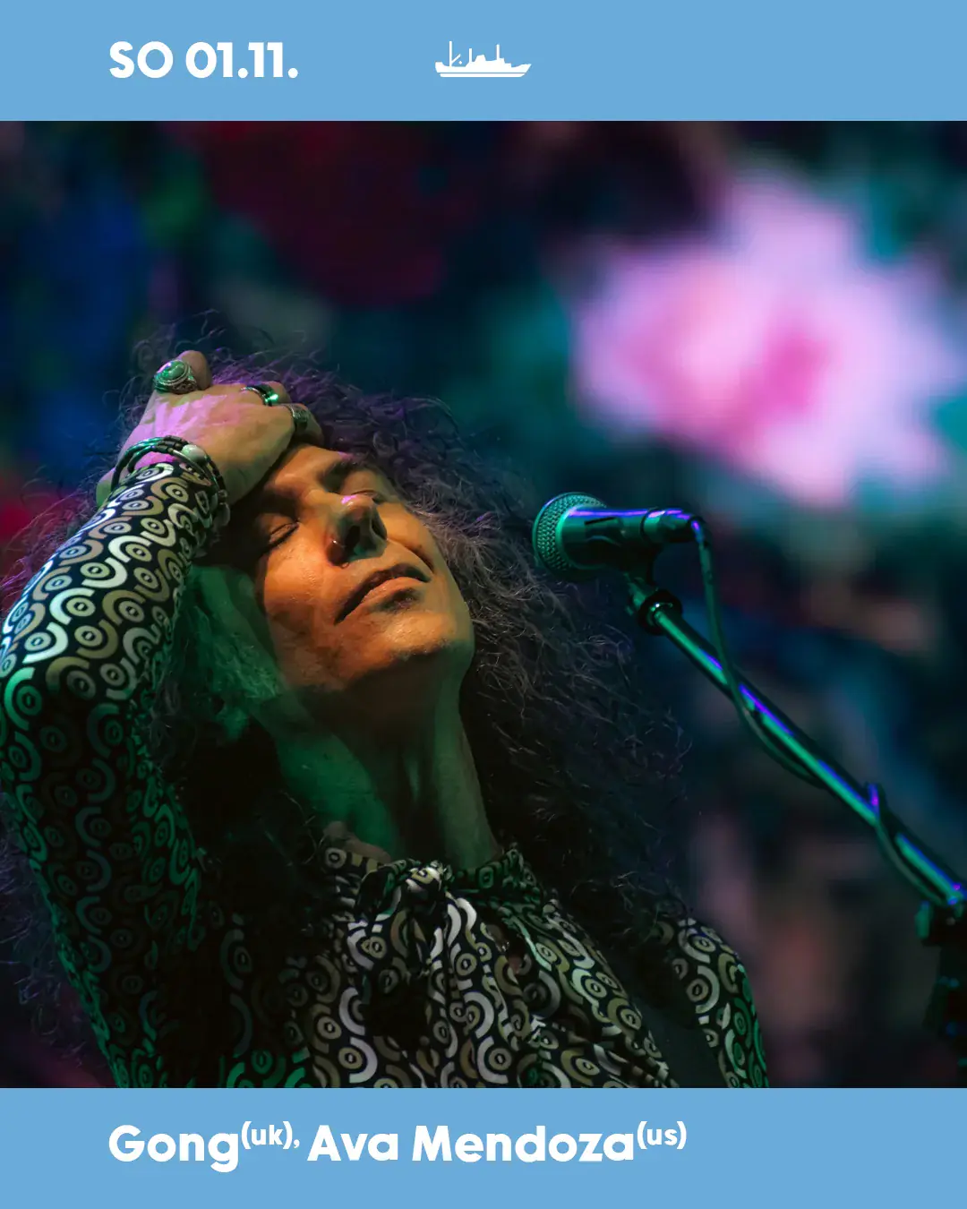 Gong (UK), Support: Ava Mendoza (US)