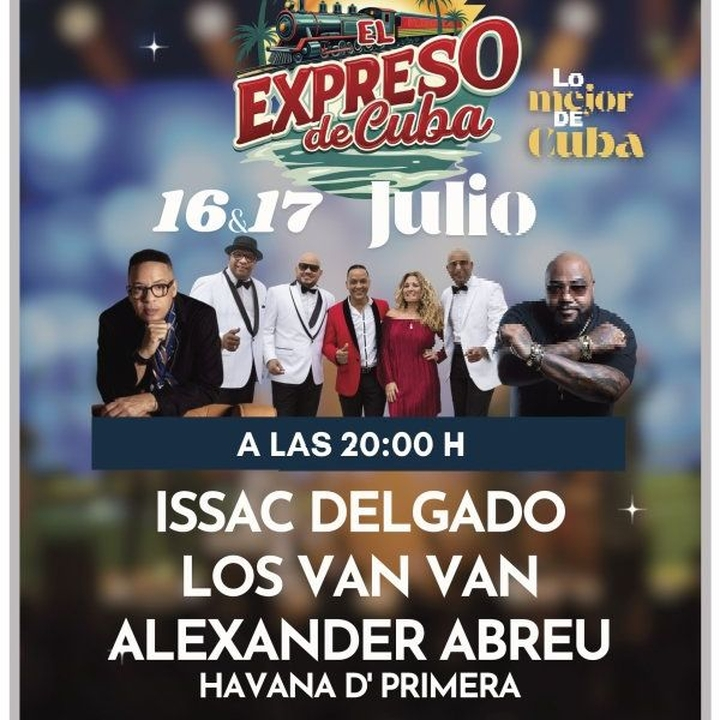 Alexander Abreu & Havana D ́Primera en el Expreso de Cuba