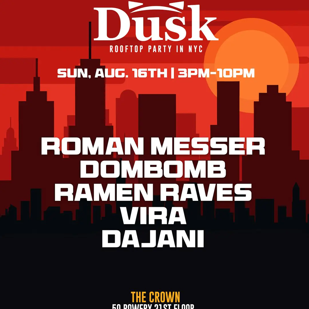 Dusk Open Air Rooftop Party