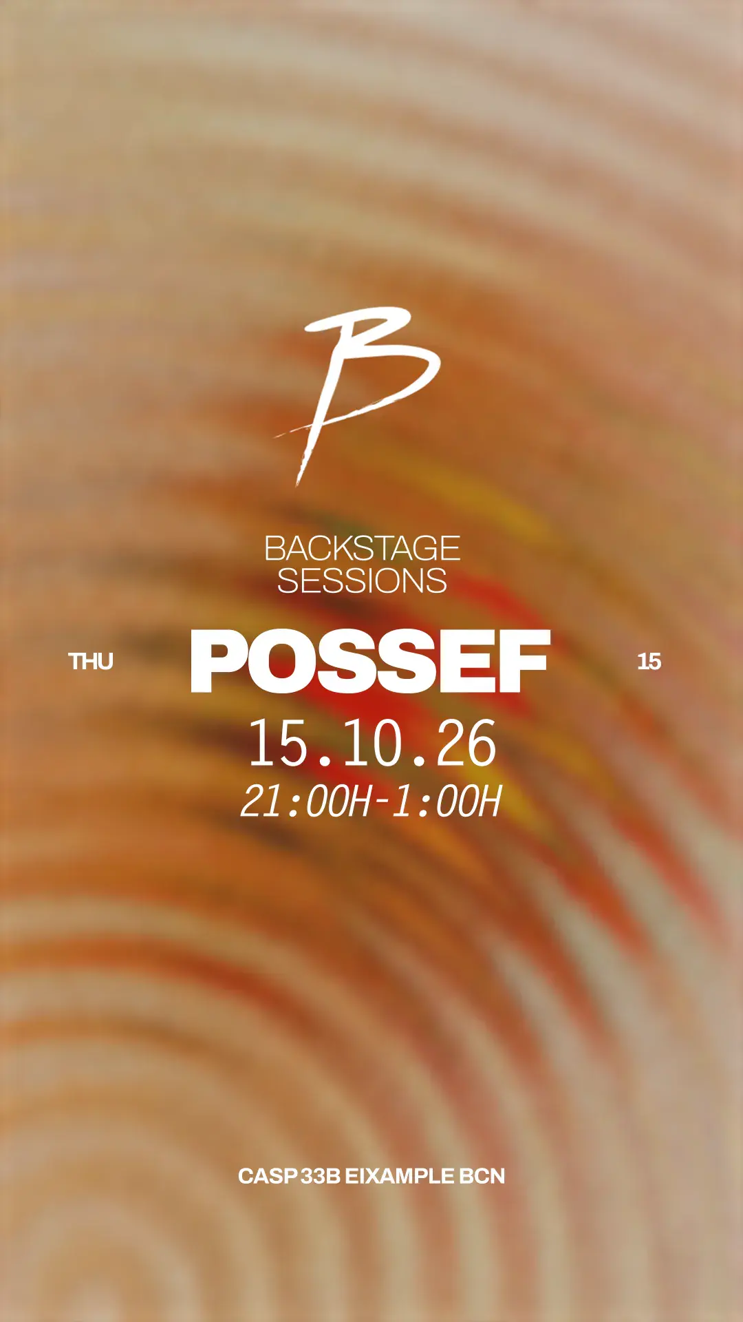 Backstage sessions: POSSEF