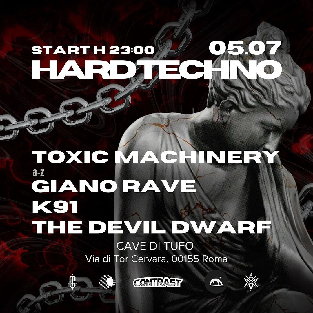 HARD TECHNO at Cave di Tufo