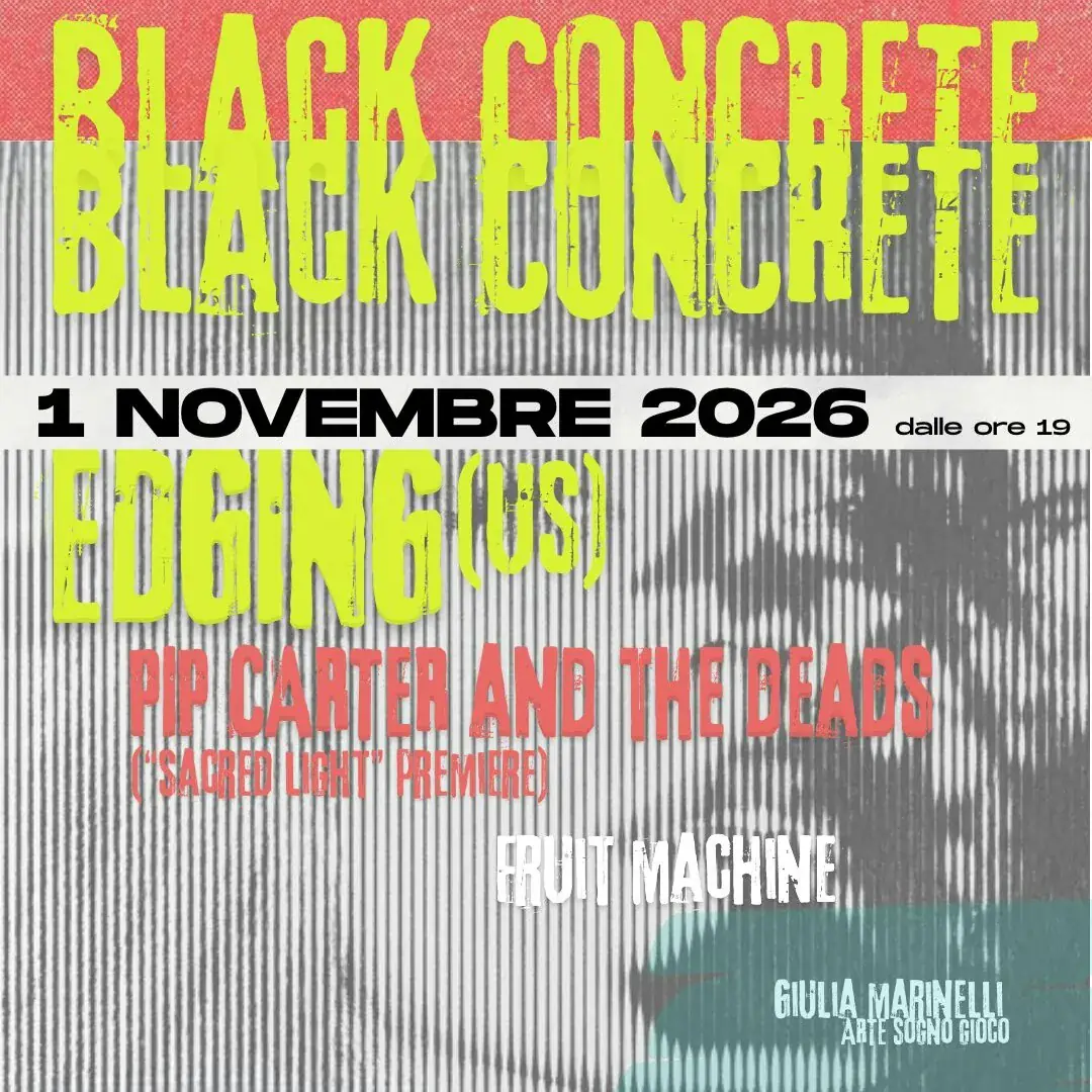 Black Concrete Vol.1 - EDGING + PIP CARTER