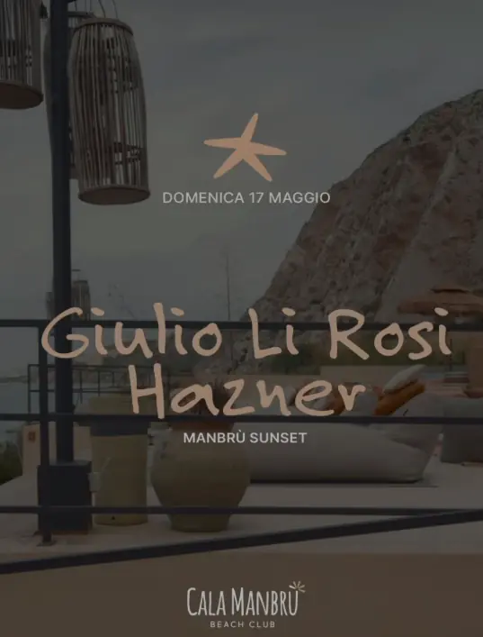 Manbrù Sunset: Giulio Li Rosi - Hazner