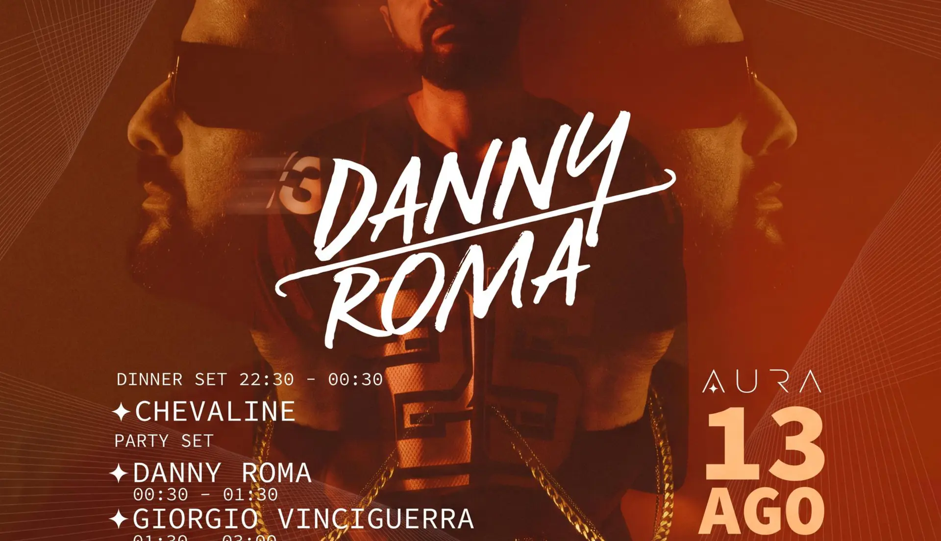 13.08 | AURA by FUGA w / DANNY ROMA