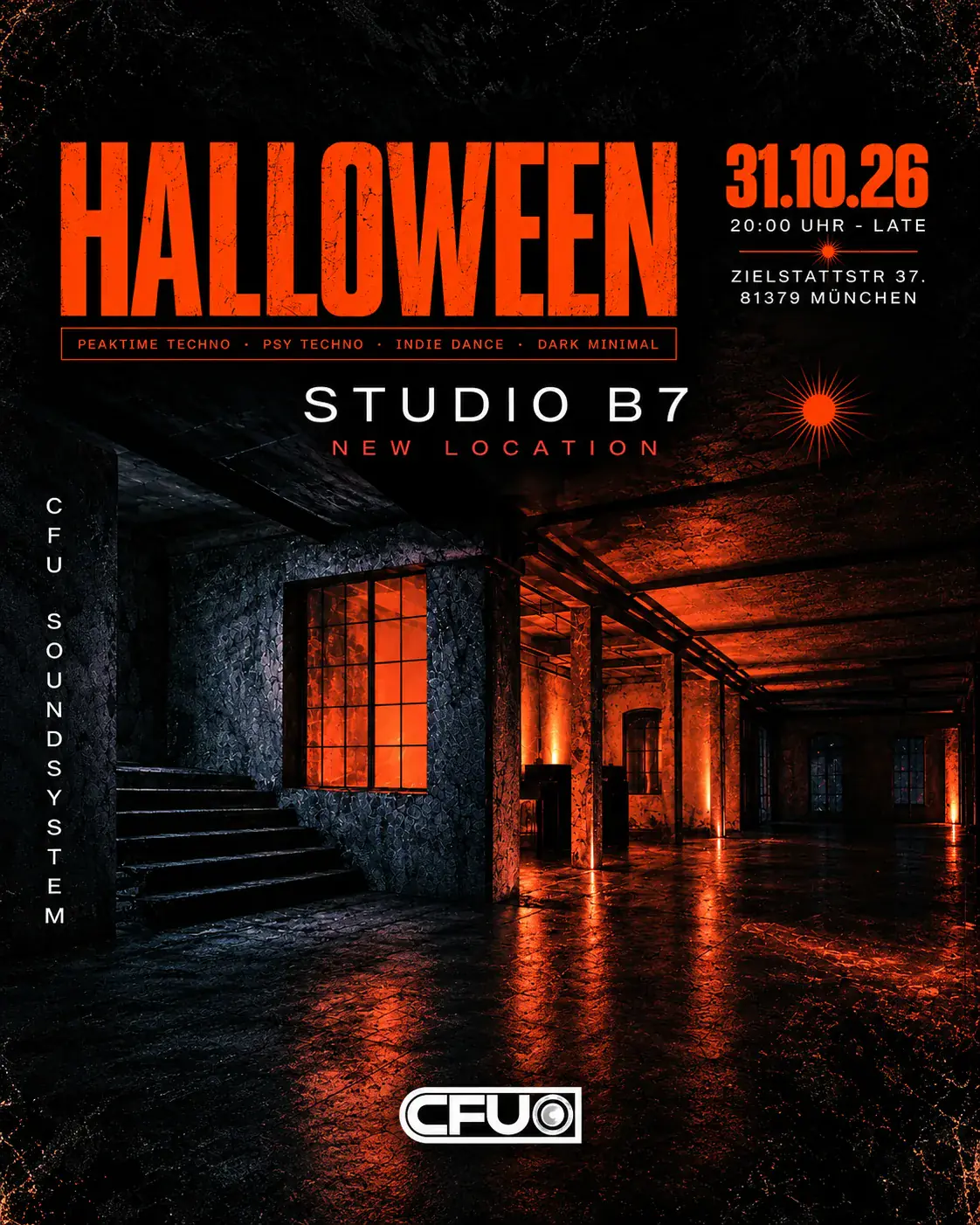 CFU Halloween - Studio B7 - Club Opening