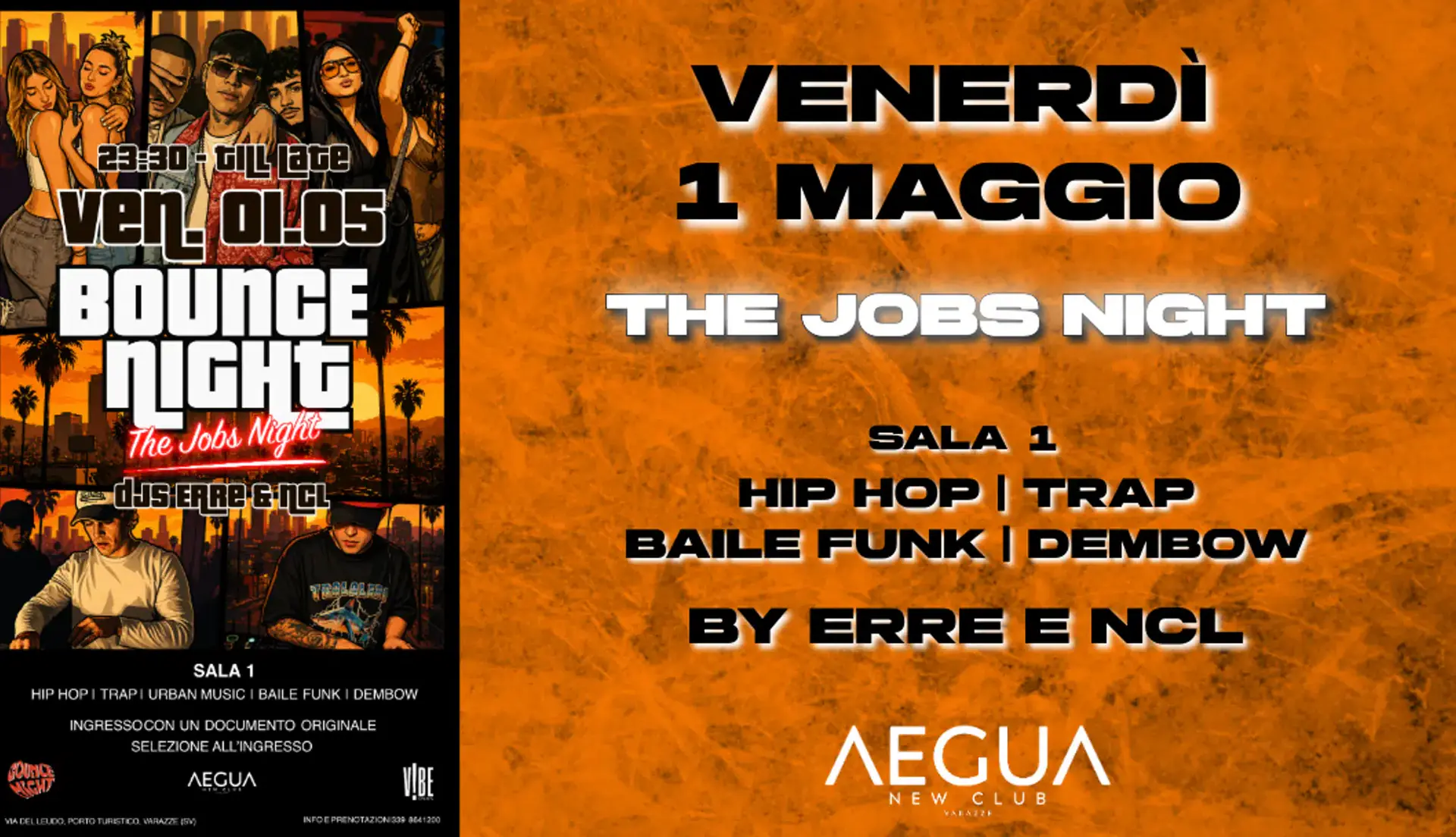 Bounce Night “The Jobs Night”