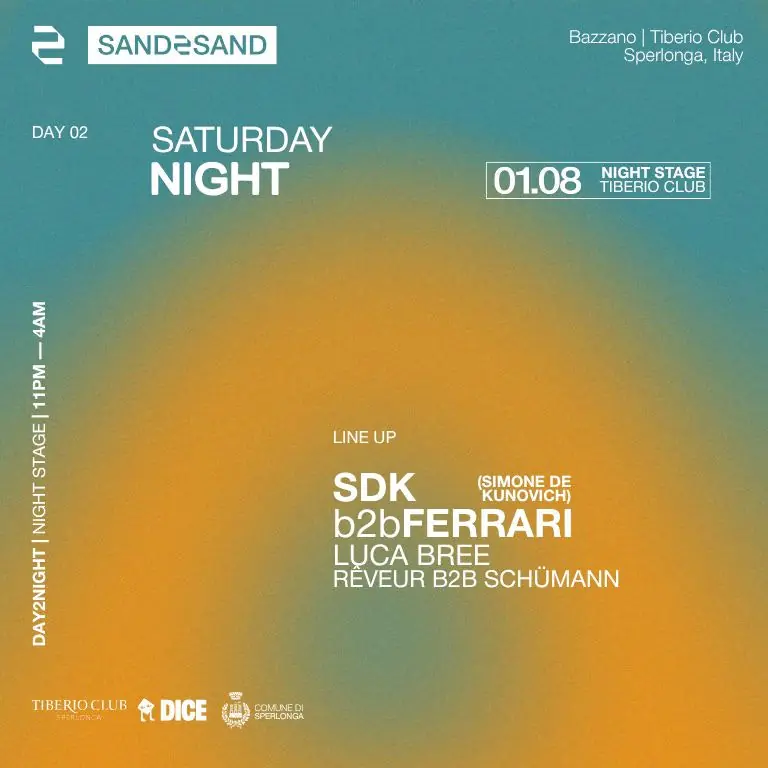 S2S Festival 2026 — Day 2: Tiberio Club