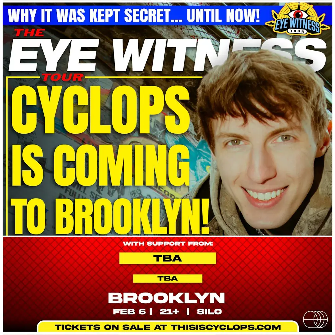 Cyclops - The Eye Witness Tour