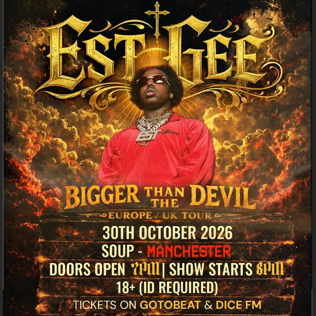 EST Gee - Manchester - Bigger Than the Devil Tour