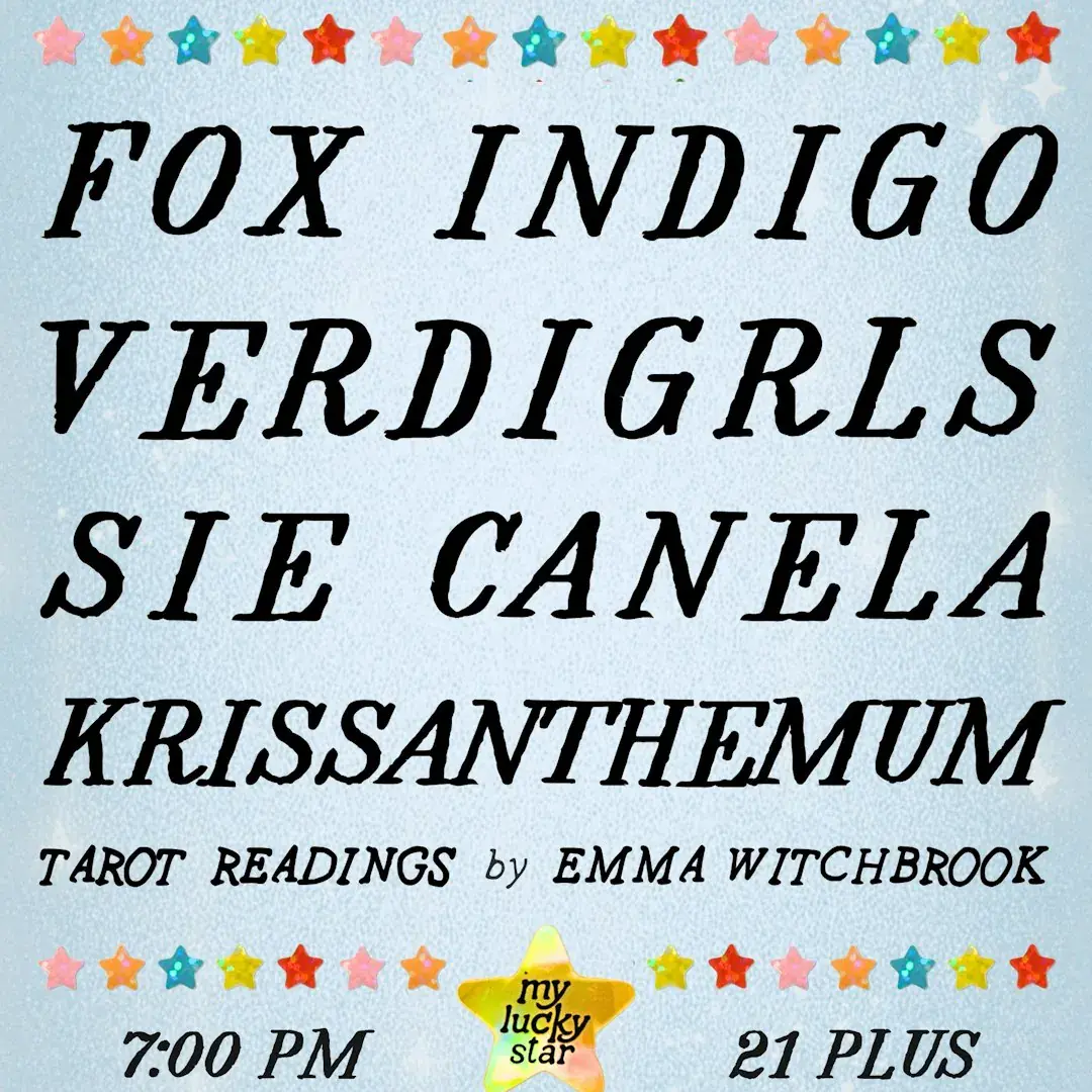 Fox Indigo, Verdigrls, Sie Canela und Krissanthemum
