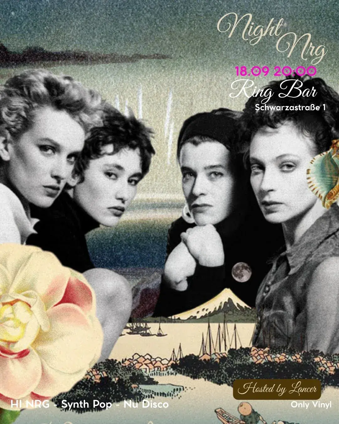 Night NRG in Ring Bar (Hi NRG, Synth Pop, NU Disco 100% on vinyl)