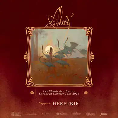 ALCEST - LES CHANTS DE L'AURORE TOURNÉE EUROPÉENNE D'ÉTÉ 2026