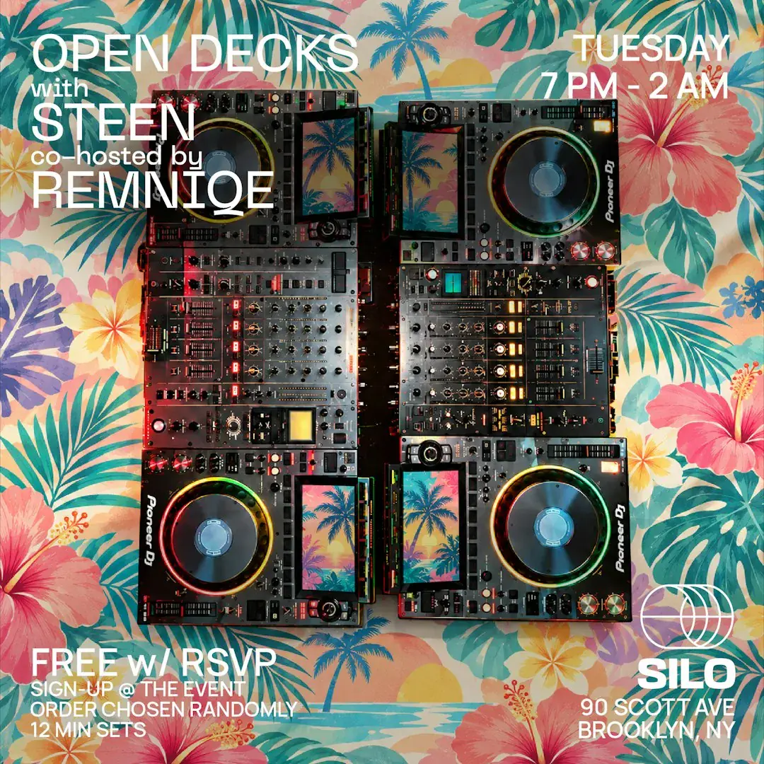 Open Decks w / Steen & Remniqe