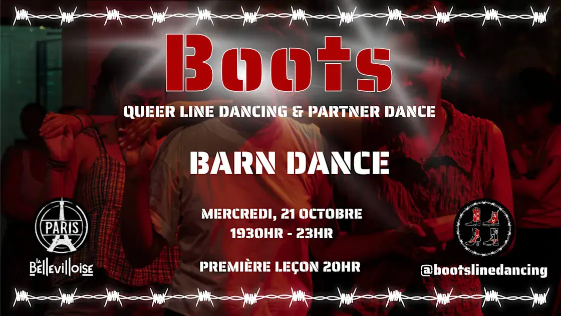 Boots Barn Dance: baile en línea queer y baile en pareja