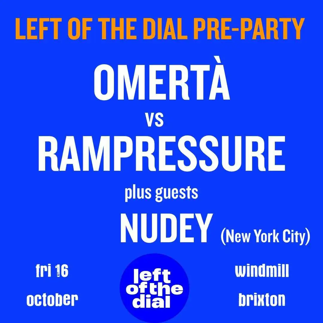 Left of the Dial Warm-up: Omertà, Rampressure, Nudey