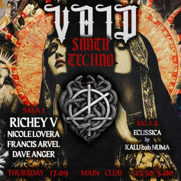 VOID SEASON XII "SANTA TECHNO" - Every Thursday | Main Club