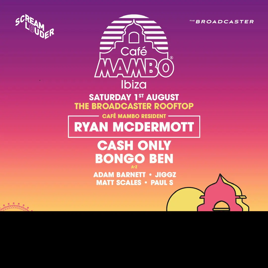 Cafe Mambo Ibiza London Rooftop Party