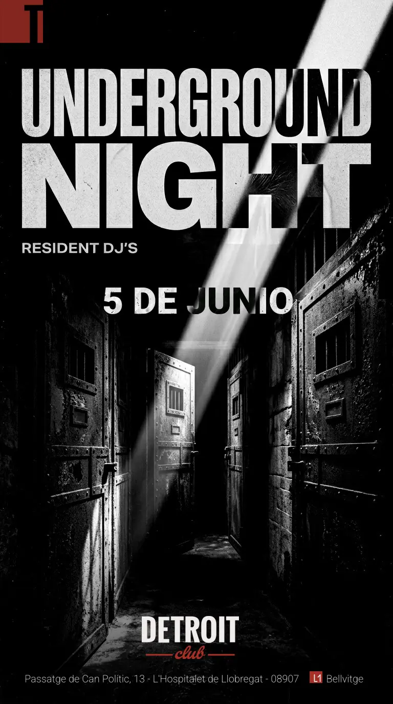 DETROIT CLUB präsentiert: UNDERGROUND NIGHT