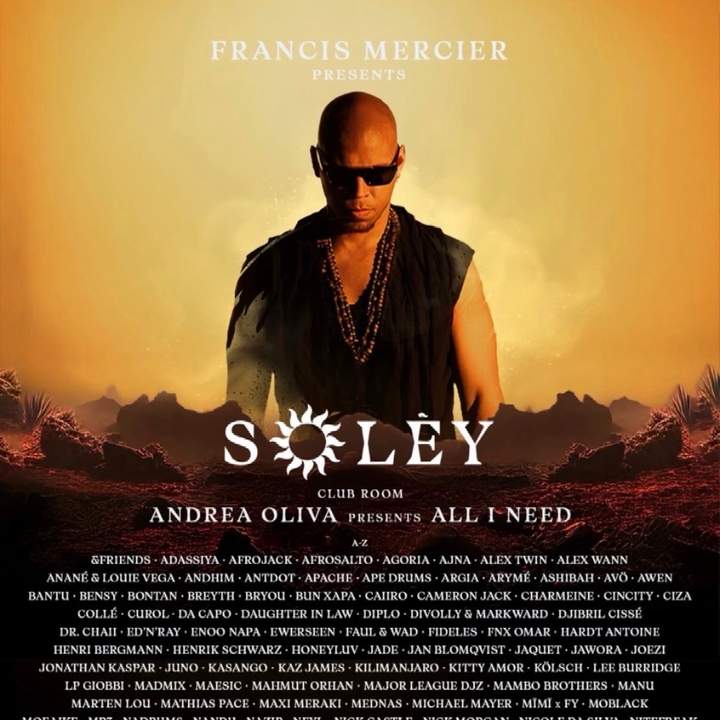 Francis Mercier presents Solèy