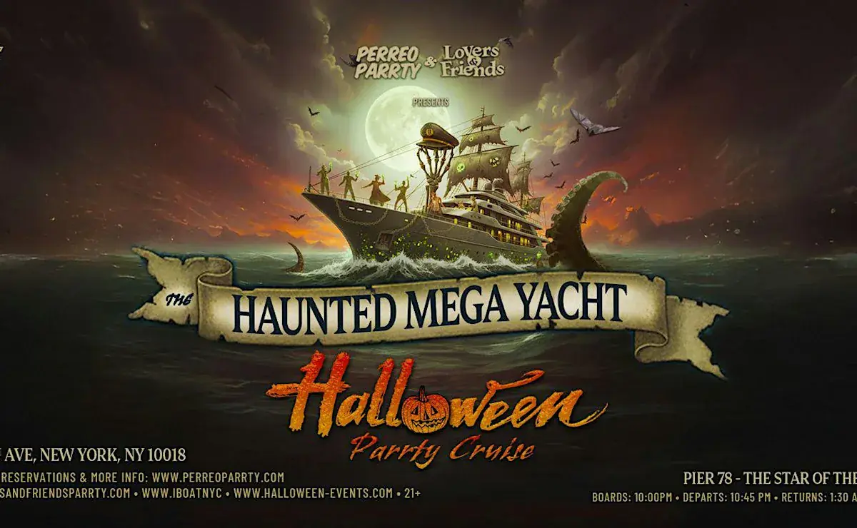 Mega yate embrujado - Fiesta de Halloween