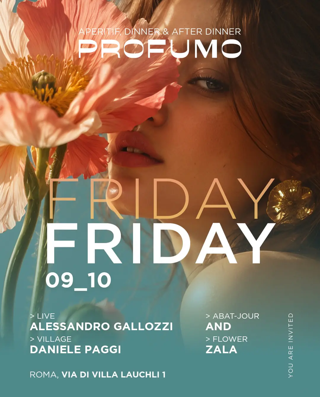 DJ SET & PIANO BAR en Profumo Roma