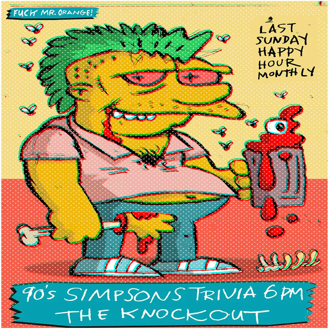 ¡LA HORA FELIZ DE TRIVIA DE LOS SIMPSON DE LOS 90!