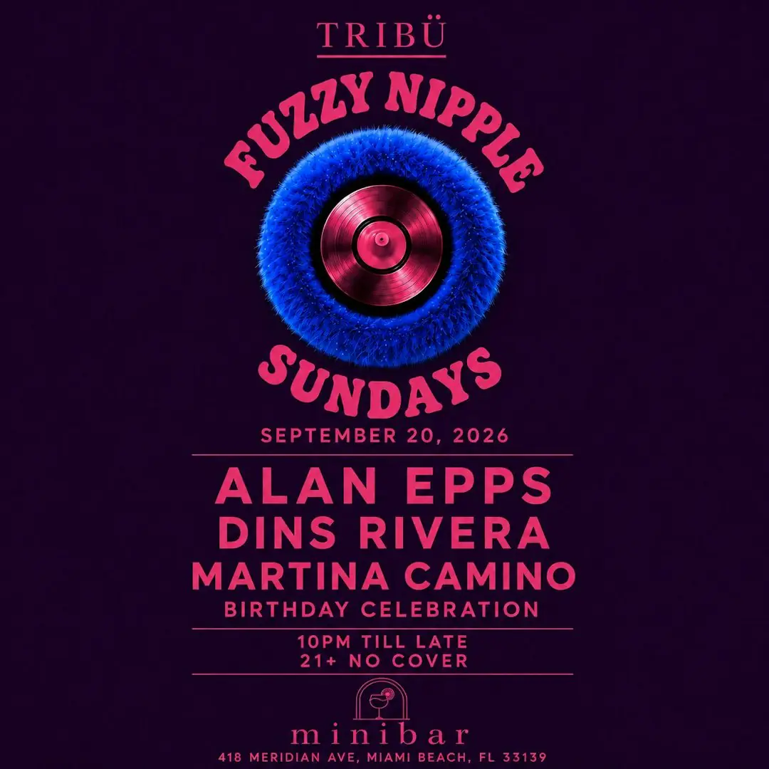 Amoroso (Bday) “Fuzzy Nipple” at Minibar Miami