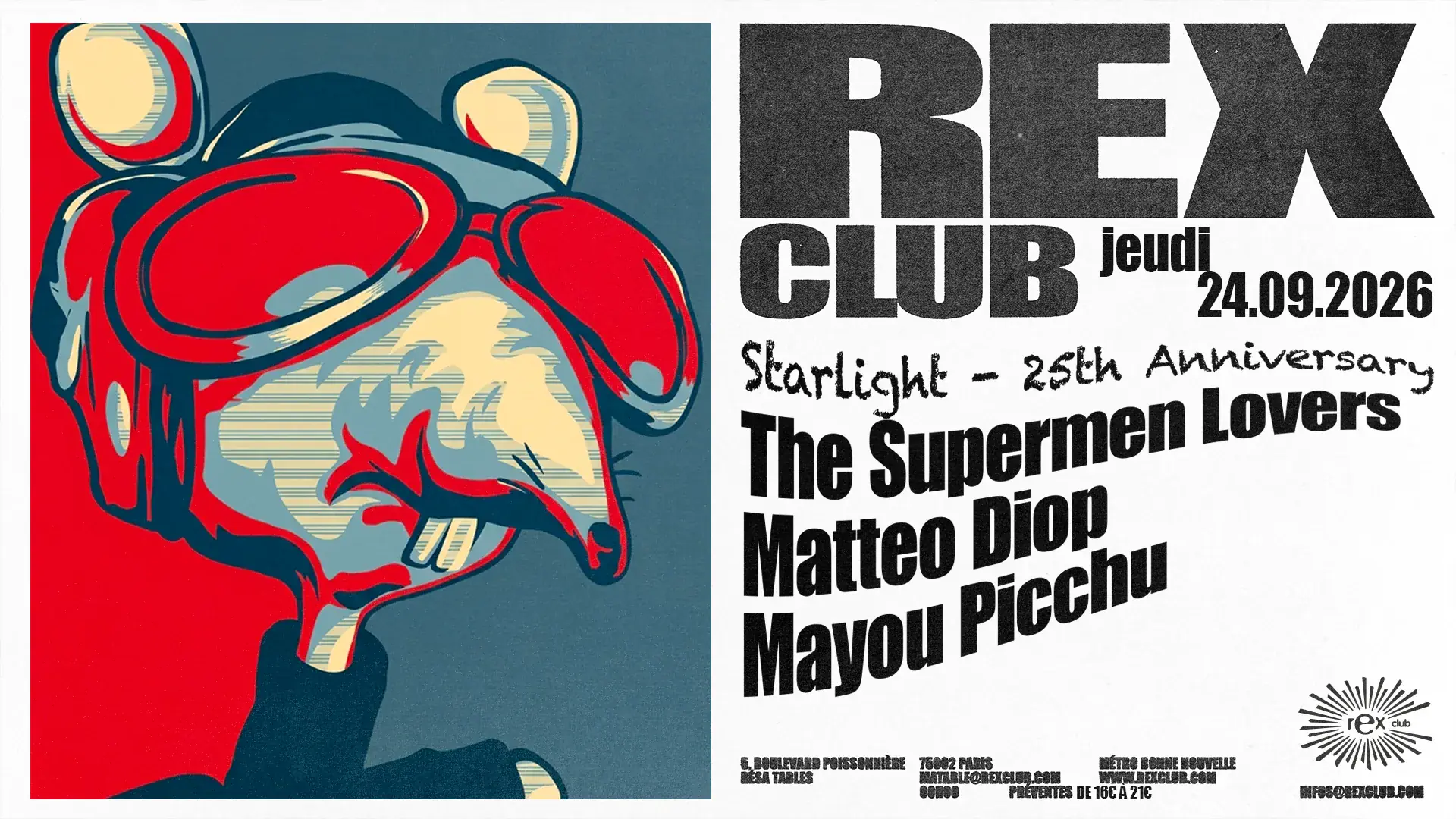 Starlight - 25th Anniversary: The Supermen Lovers, Matteo Diop, Mayou Picchu