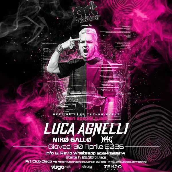 Art club Techno - Luca Agnelli